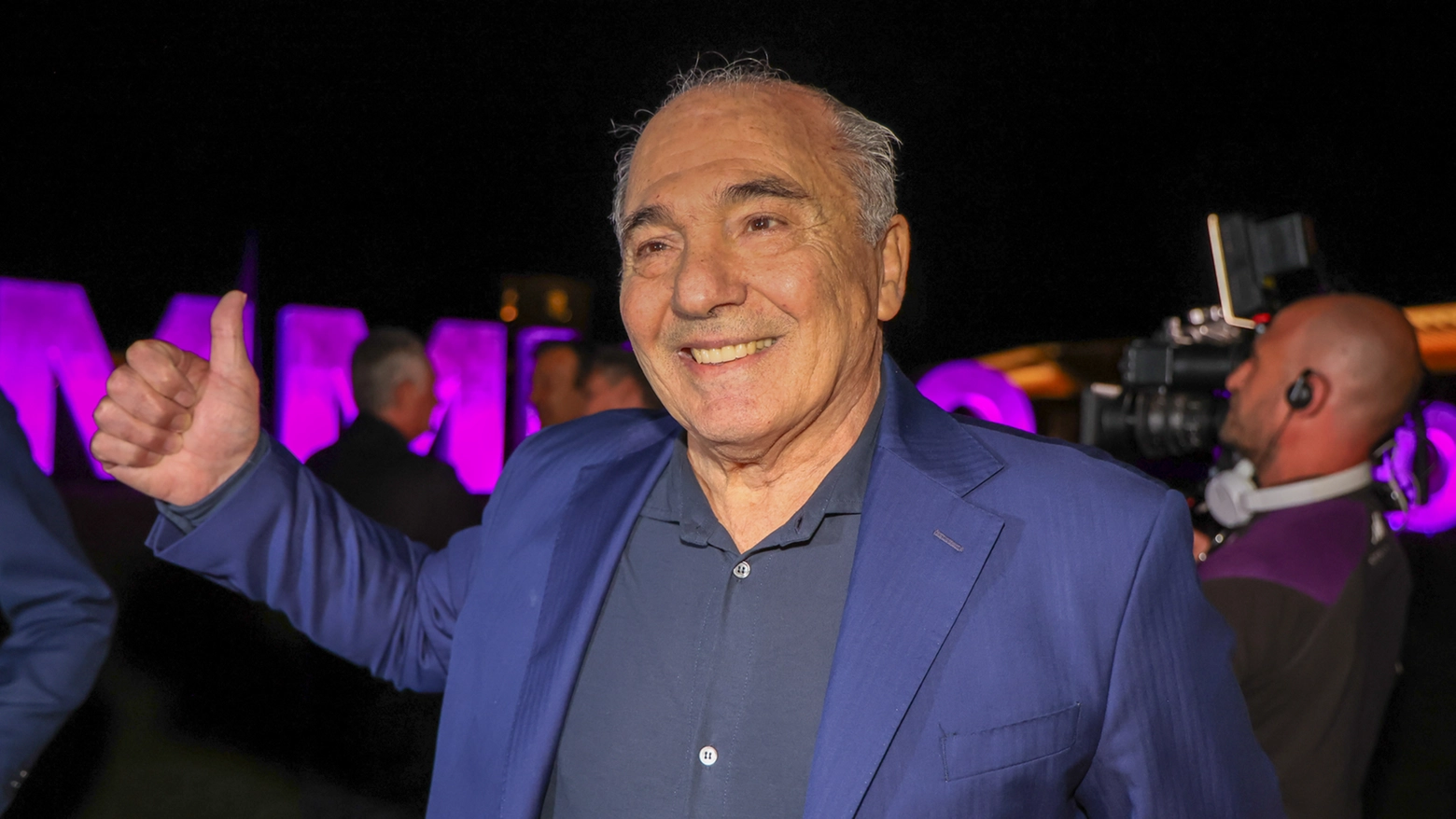 Il presidente della Fiorentina Rocco Commisso (Foto Germogli) Il presidente della Fiorentina Rocco Commisso (Foto Germogli)