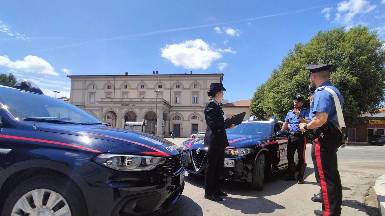 Carabinieri in una foto di repertorio Carabinieri in una foto di repertorio