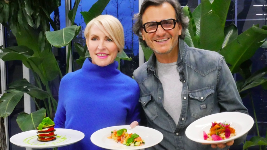 Marco Tricomi e Heather Mills, al timone di "My planet vegan"