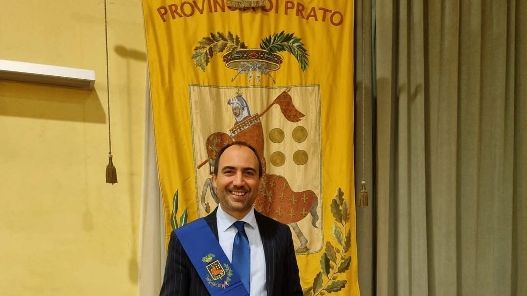 Simone Calamai, presidente della Provincia di Prato