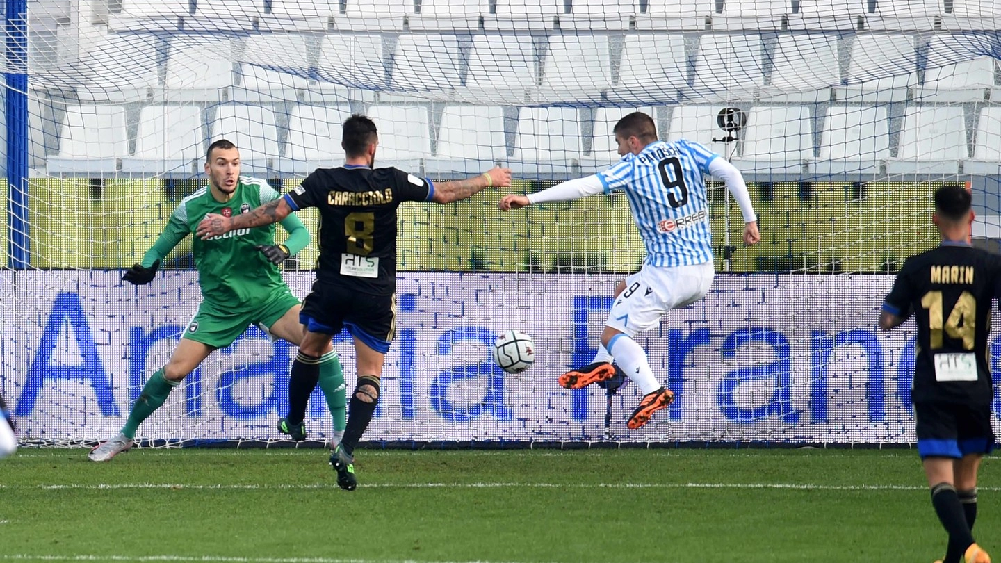 Spal-Pisa 4-0, il primo gol di Paloschi (BusinessPress)