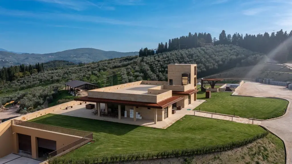 Il nuovo frantoio dell'azienda agricola Buonamici