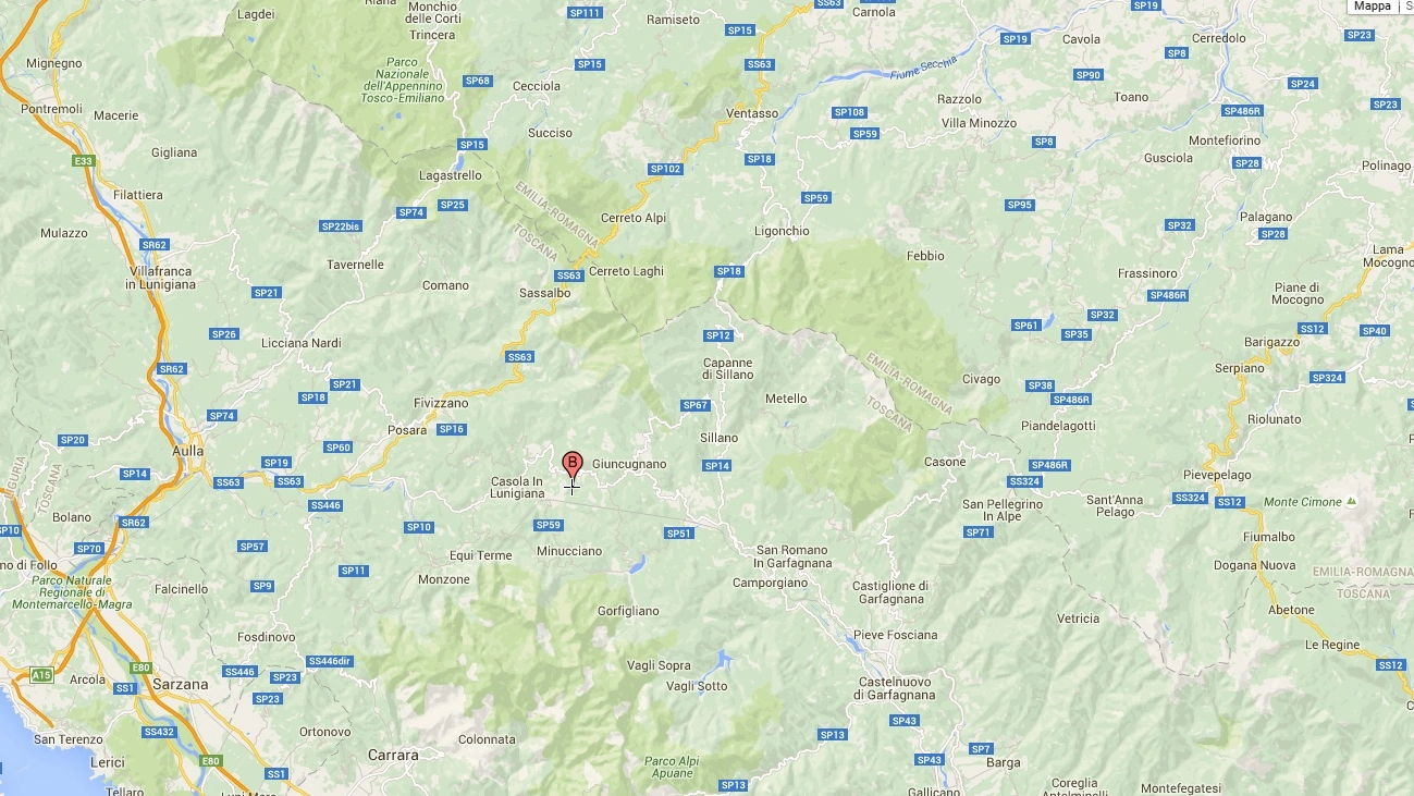 Terremoto in Lunigiana