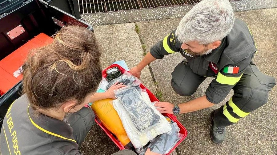 Il contingente si prepara a partire Il contingente si prepara a partire