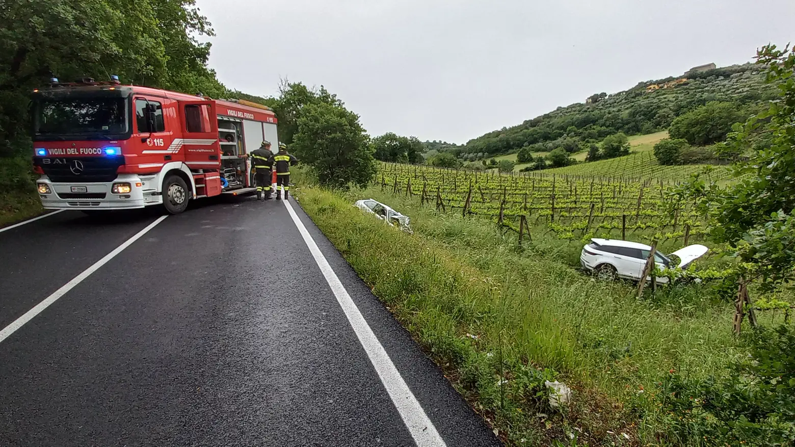 Incidente mortale a Corciano
