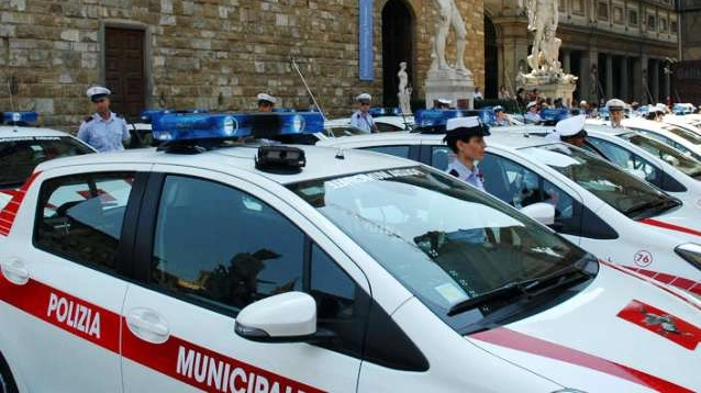 La polizia municipale di Firenze
