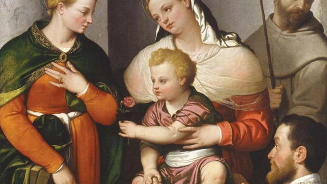 "Matrimonio mistico di S. Caterina d’Alessandria e S. Francesco d’Assisi"
