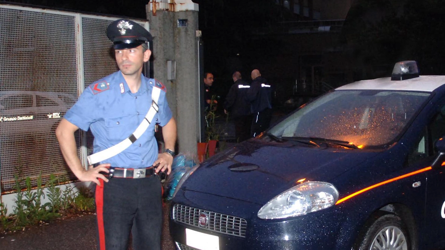 I carabinieri hanno colto i ladri al lavoro in piena notte