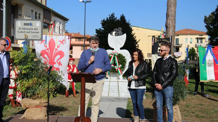 La cerimonia a Fucecchio (foto Gasperini/Germogli)