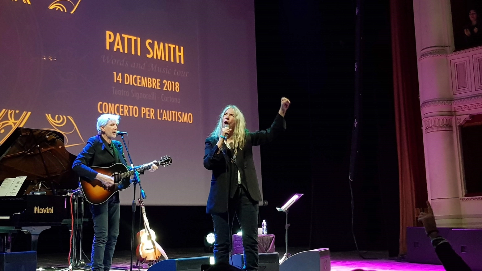 Patti Smith in concerto a Cortona 