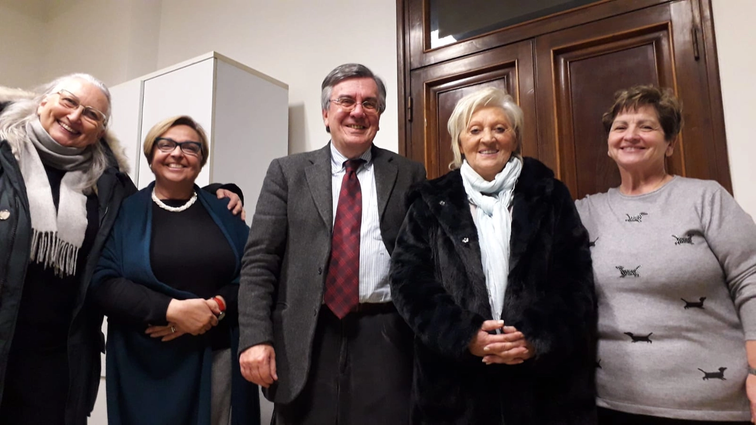 Mara Balli, Claudia Nicoli,  Piero Bardazzi, Morena Benedetti e Luciana Lenzi 