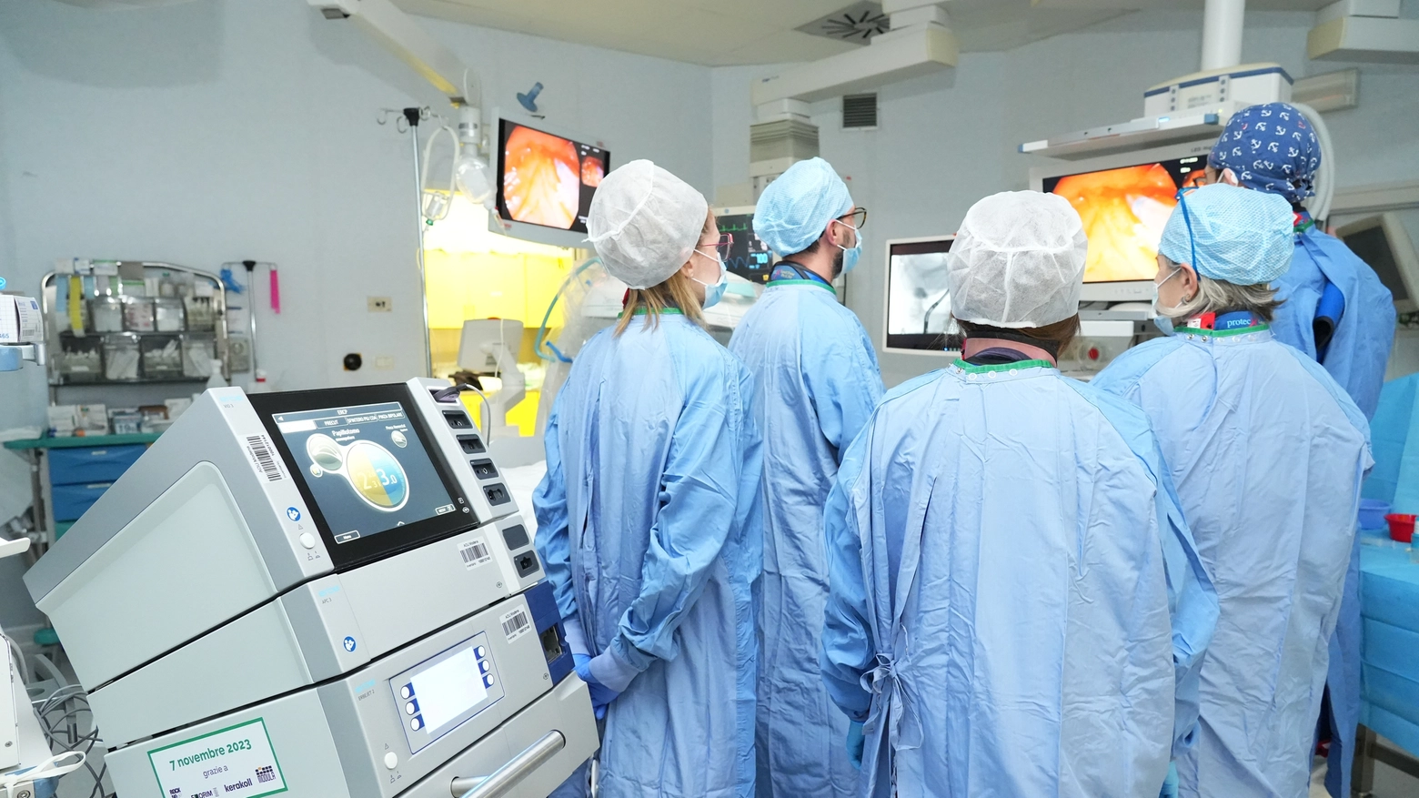 Una equipe medica (Foto di repertorio)