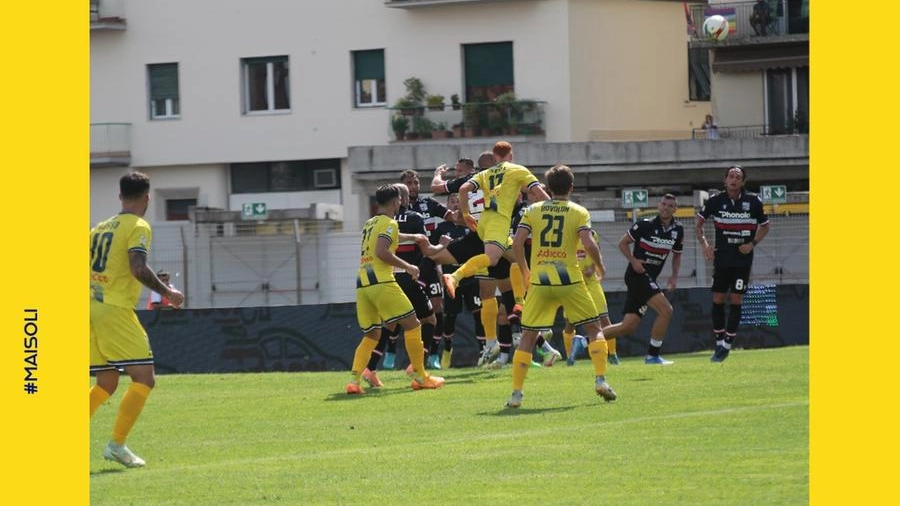 Un momento del match (Foto dalla pagina Facebook del San Donato Tavarnelle)
