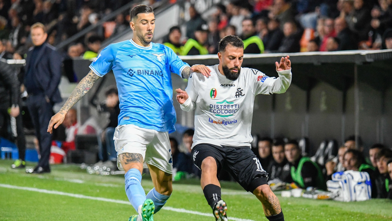 Un'azione di Spezia-Lazio Un'azione di Spezia-Lazio