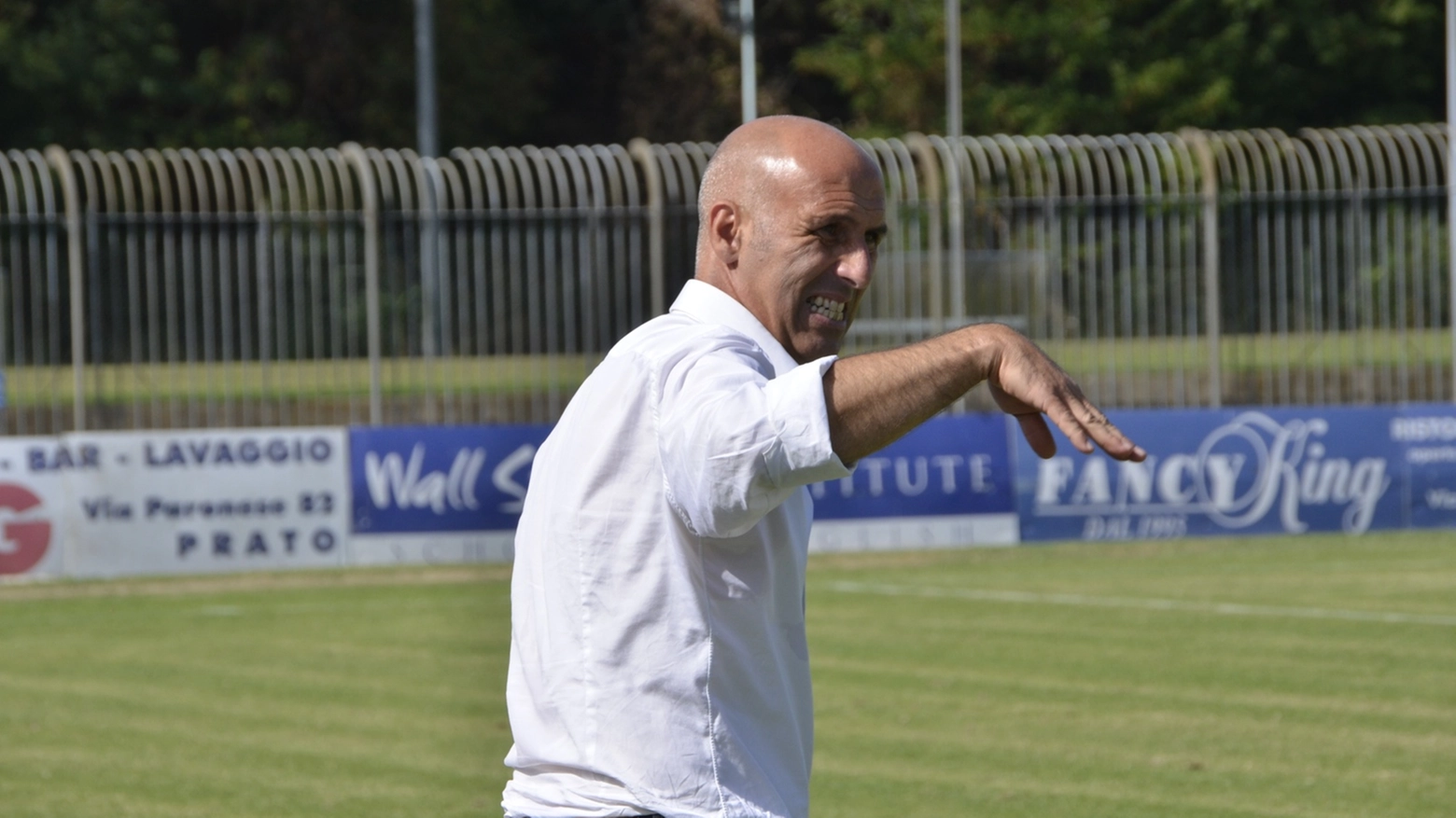 L'allenatore Vincenzo Esposito (foto Attalmi)