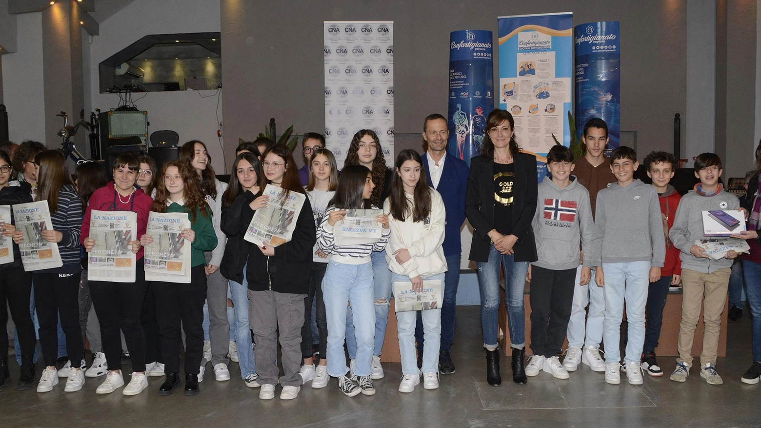 Festa alla sala Eden  "Lavoro di ricerca  che aiuta a crescere  anche nella vita"