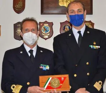 Il comandante regionale in Capitaneria