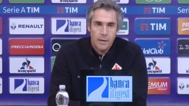 Paulo Sousa durante la conferenza stampa prima di Fiorentina-Palermo