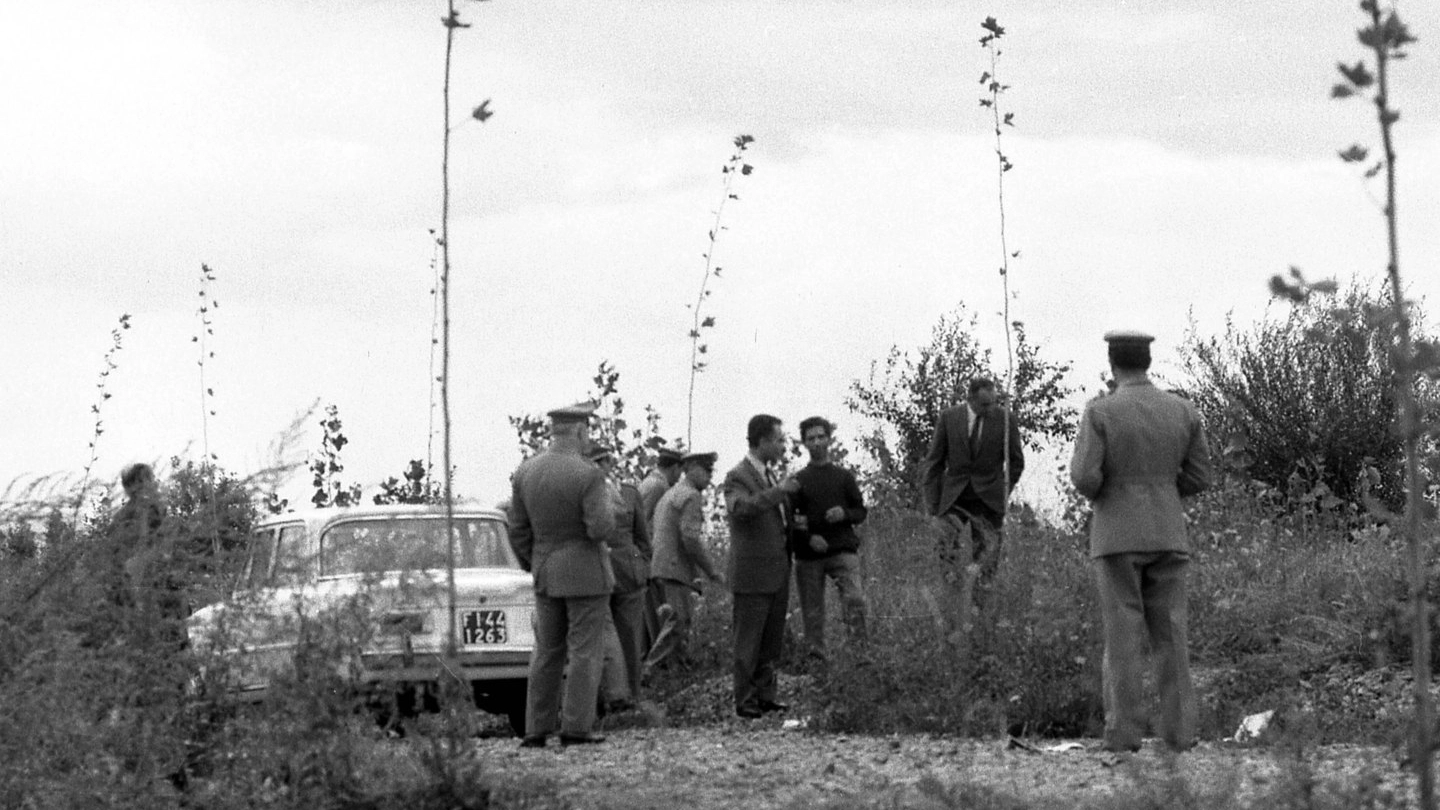 Un'immagini del delitto di Signa del 1968 (Archivio New Press Photo)