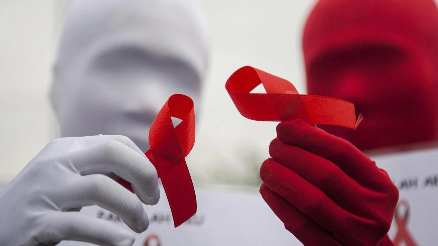 Giornata mondiale contro l'Aids (Ansa)