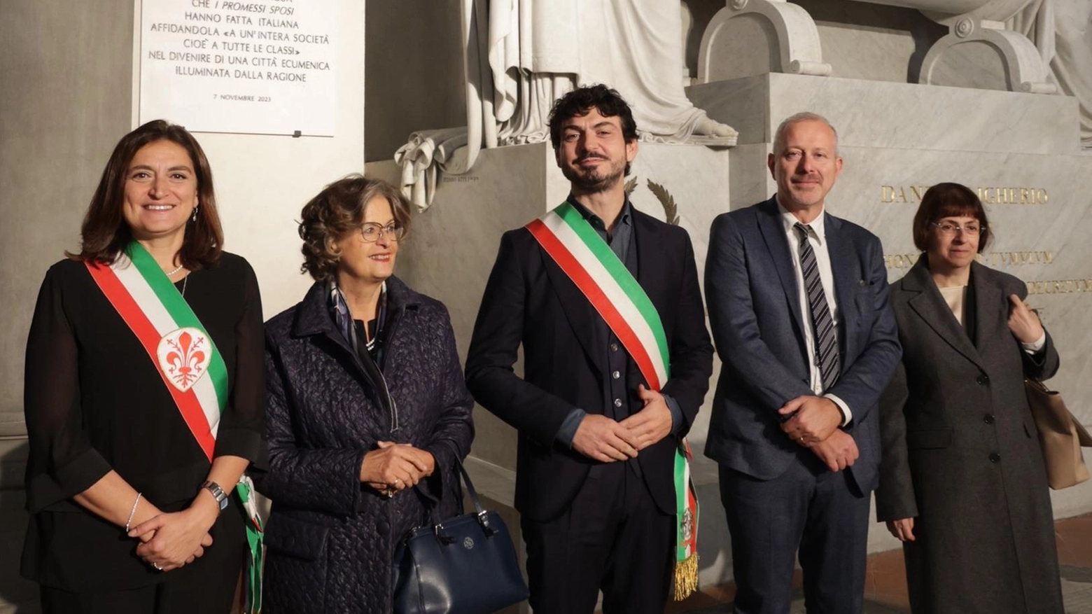 Manzoni, padre della lingua. In Santa Croce l’omaggio di Firenze e Milano
