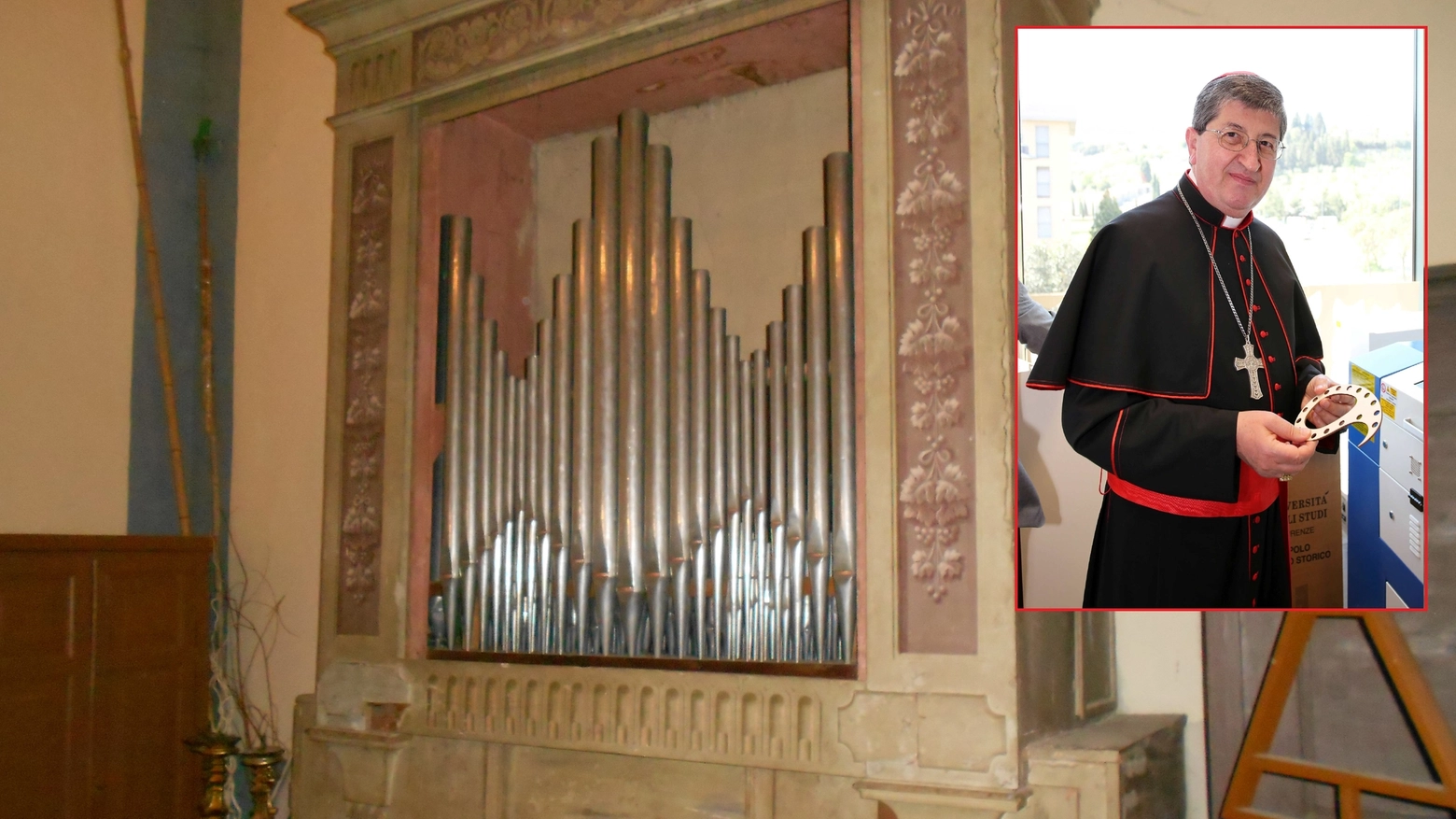 L'organo Tronci e il cardinale Betori