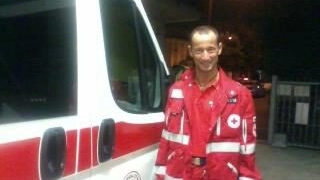 Simone Angiolini, volontario della Croce Rossa di Castelfranco, ha salvato il padre