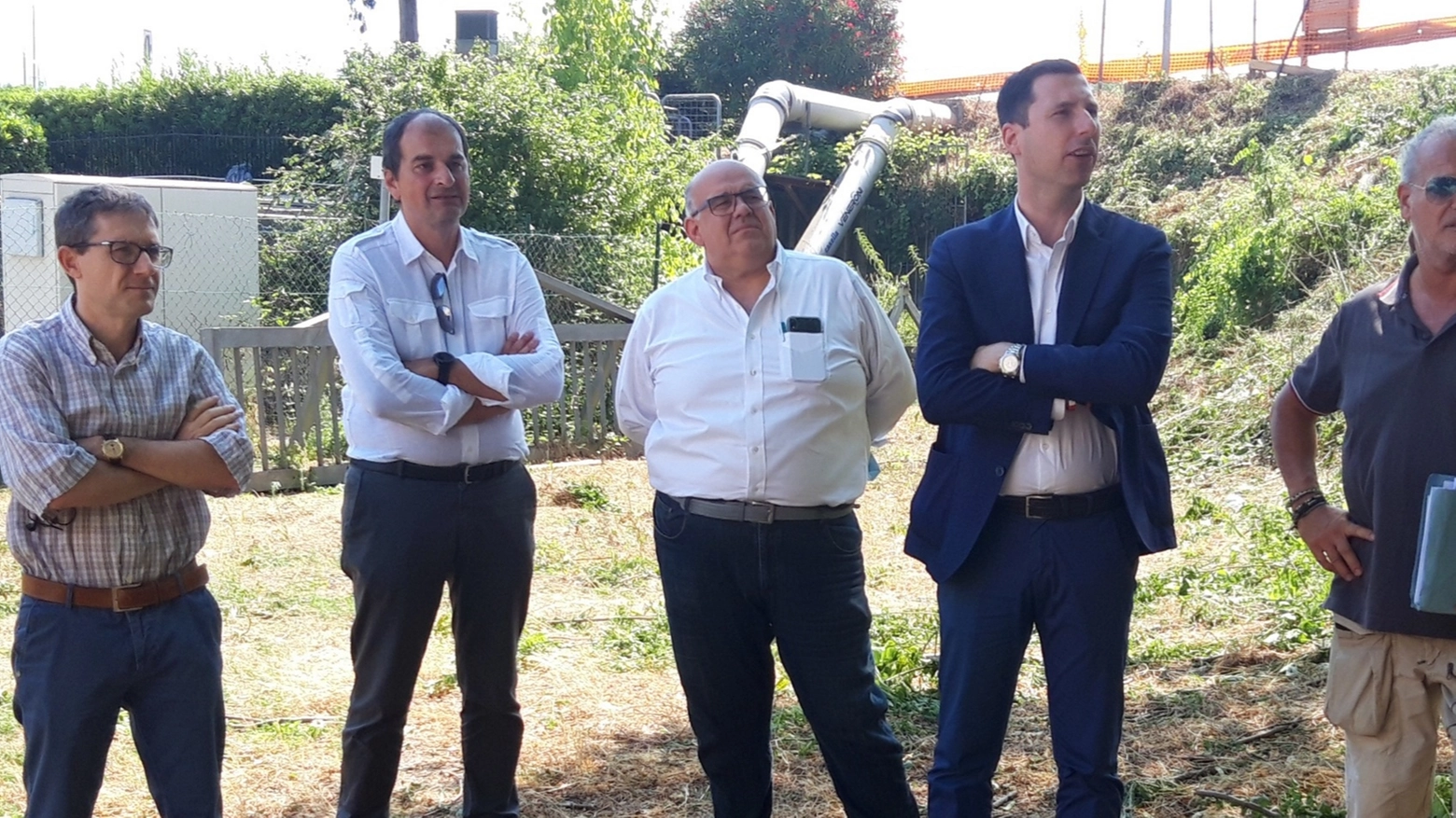 L'apertura del cantiere L'apertura del cantiere