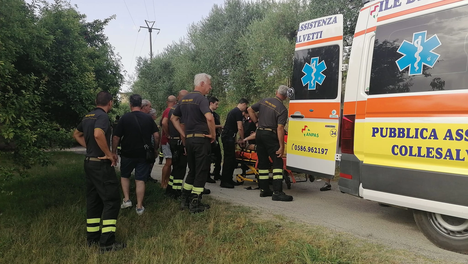 Il momento dei soccorsi Il momento dei soccorsi