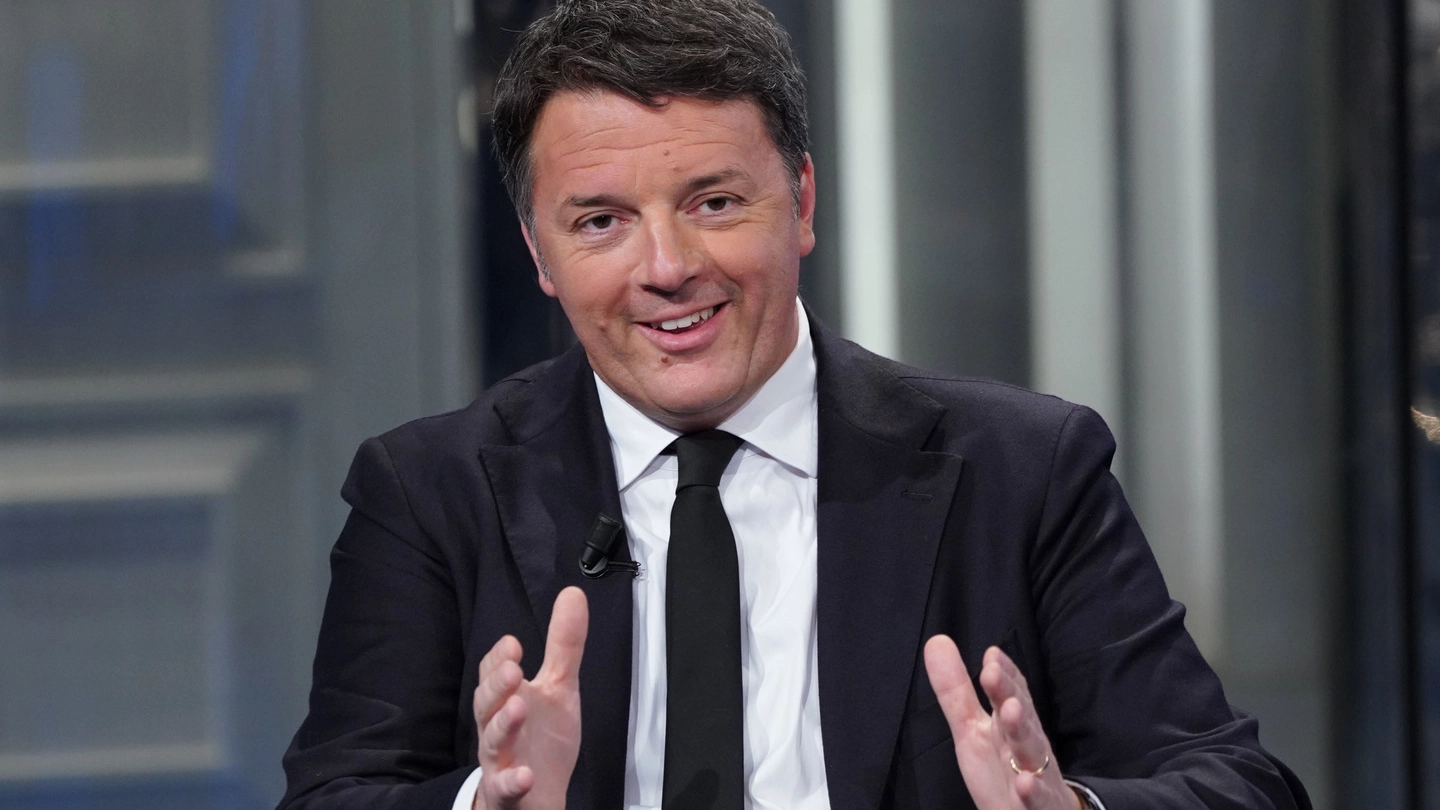Il senatore Matteo Renzi, leader di Italia Viva