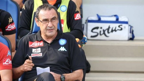 Maurizio Sarri, dal 2015 alla guida del Napoli