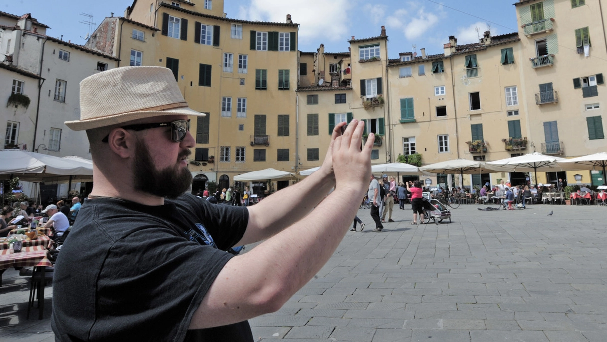 Un turista a Lucca