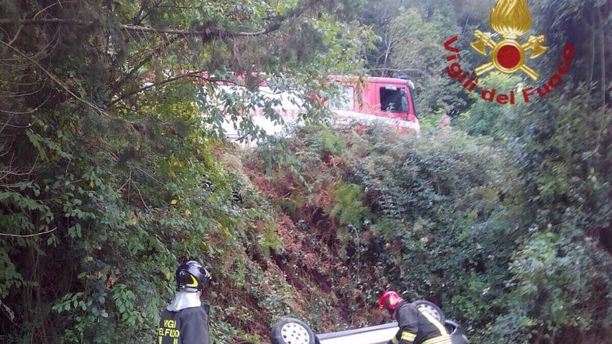 Incidente mortale a San Miniato (Foto Vigili del fuoco)