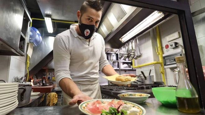 Lavoro al ristorante in tempo di Covid 