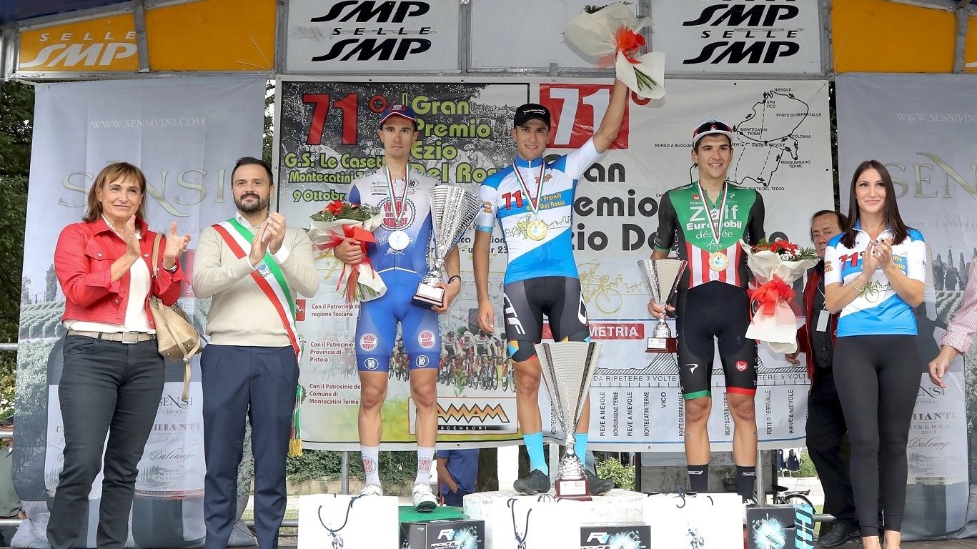 Il podio dello scorso con il vincitore Nicolò Buratti Il podio dello scorso con il vincitore Nicolò Buratti