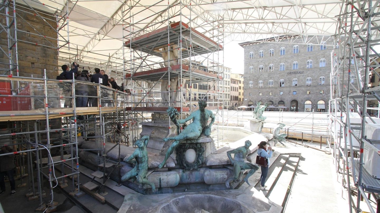 La fontana del Nettuno (Umberto Visintini / New Press Photo)