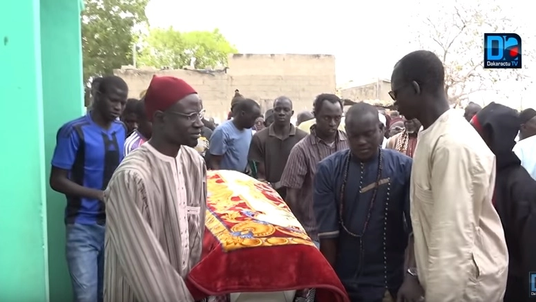 I funerali di Idy Diene in Senegal