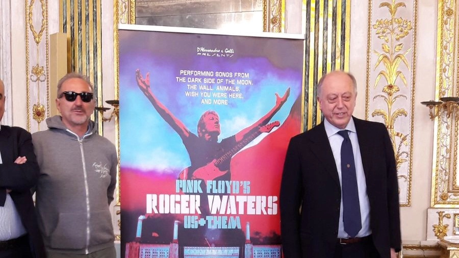 Mimmo D'Alessandro e il sindaco Tambellini presentano il concerto di Roger Waters