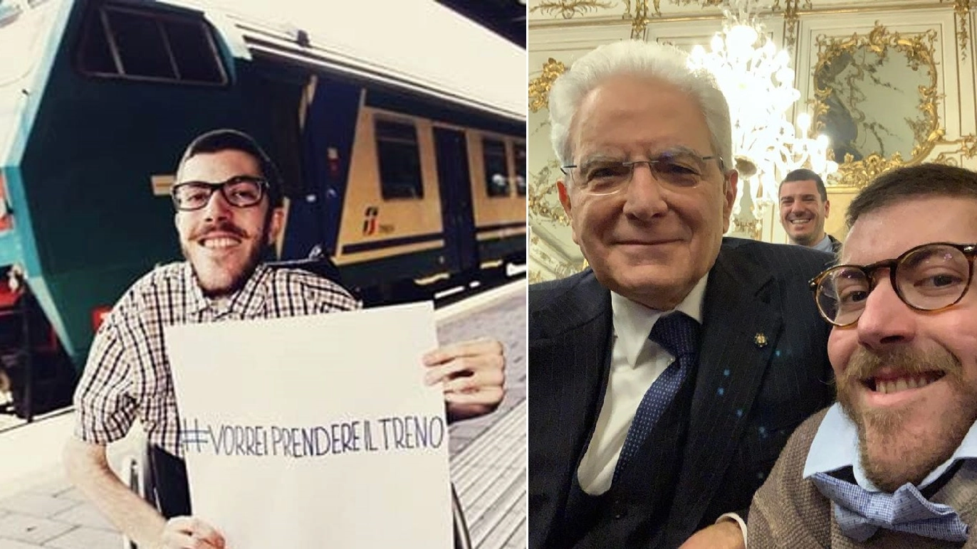 Iacopo Melio e il selfie con il presidente della Repubblica