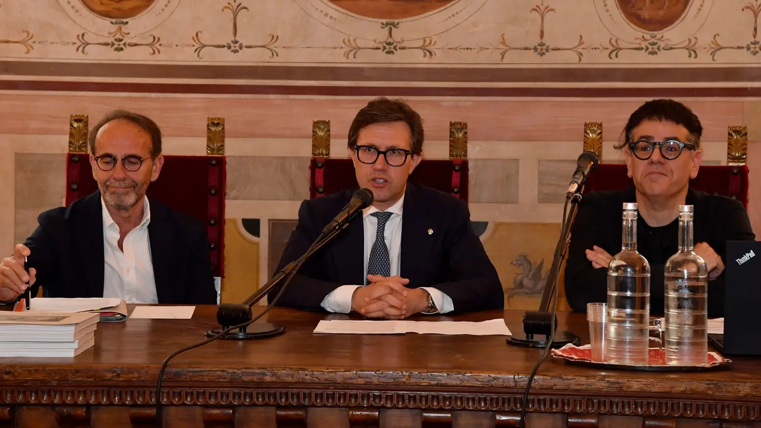 Riccardo Nencini, Dario Nardella e Michele Rossi Riccardo Nencini, Dario Nardella e Michele Rossi