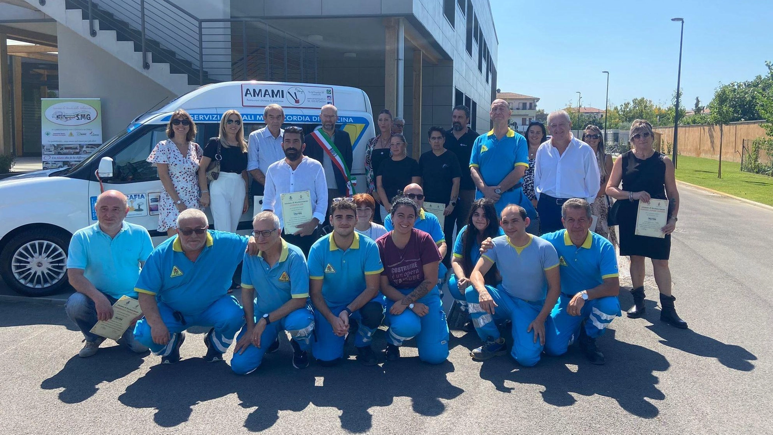 La Misericordia in festa per il nuovo Ddoblò attrezzato al servizio di tutta la città La Misericordia in festa per il nuovo Ddoblò attrezzato al servizio di tutta la città