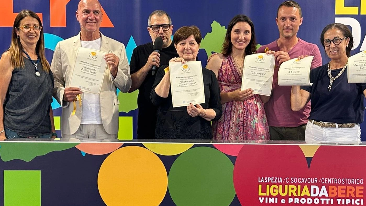 ’Liguria da bere’ fa il record Premiati i produttori migliori ’Liguria da bere’ fa il record Premiati i produttori migliori