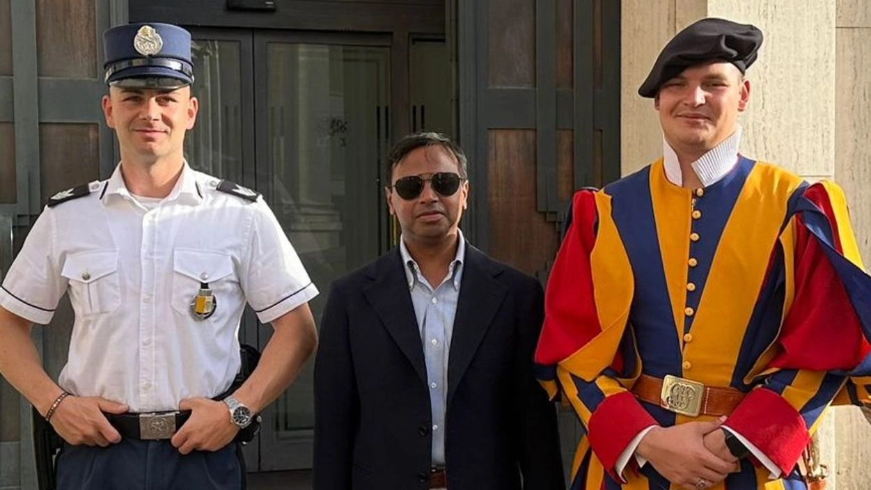 Mirco Cerulo è l’unico gendarme di origine spezzina nella Gendarmeria Vaticana