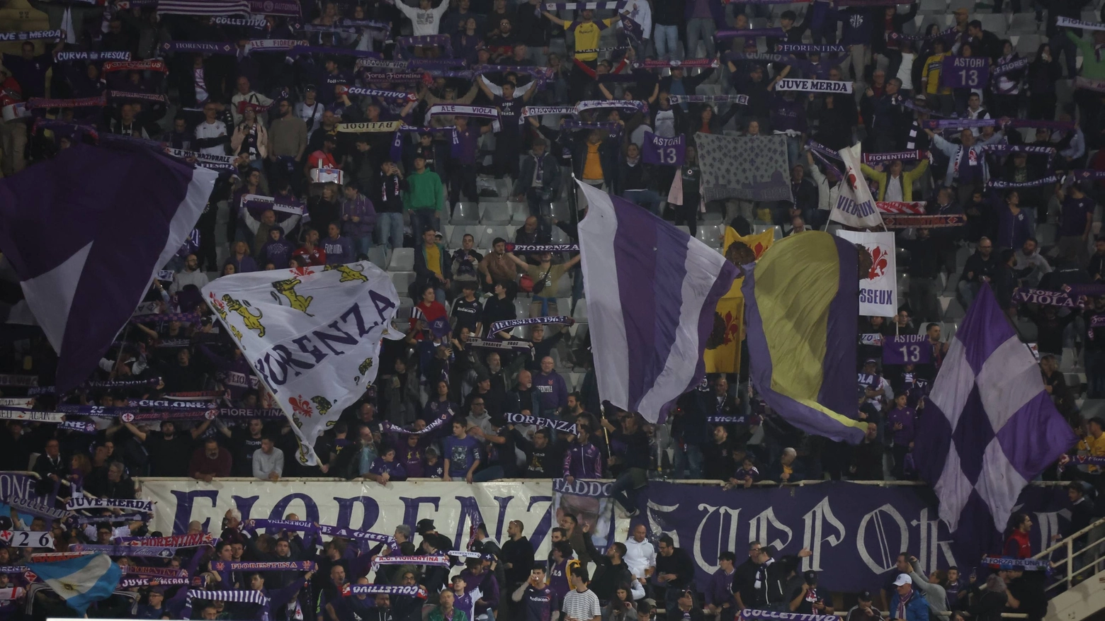 I tifosi della Fiorentina erano contrari a far disputare la gara con la Juve