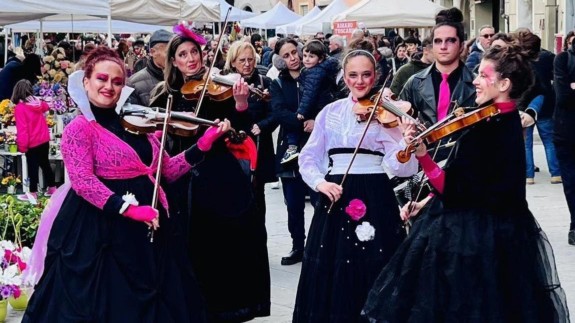 La festa del fiore non ha tradito le attese: migliaia i visitatori in centro La festa del fiore non ha tradito le attese: migliaia i visitatori in centro