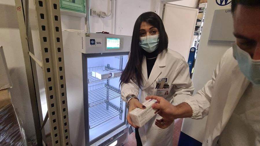 L'Astrazaneca arriva all'ospedale di Grosseto L'Astrazaneca arriva all'ospedale di Grosseto