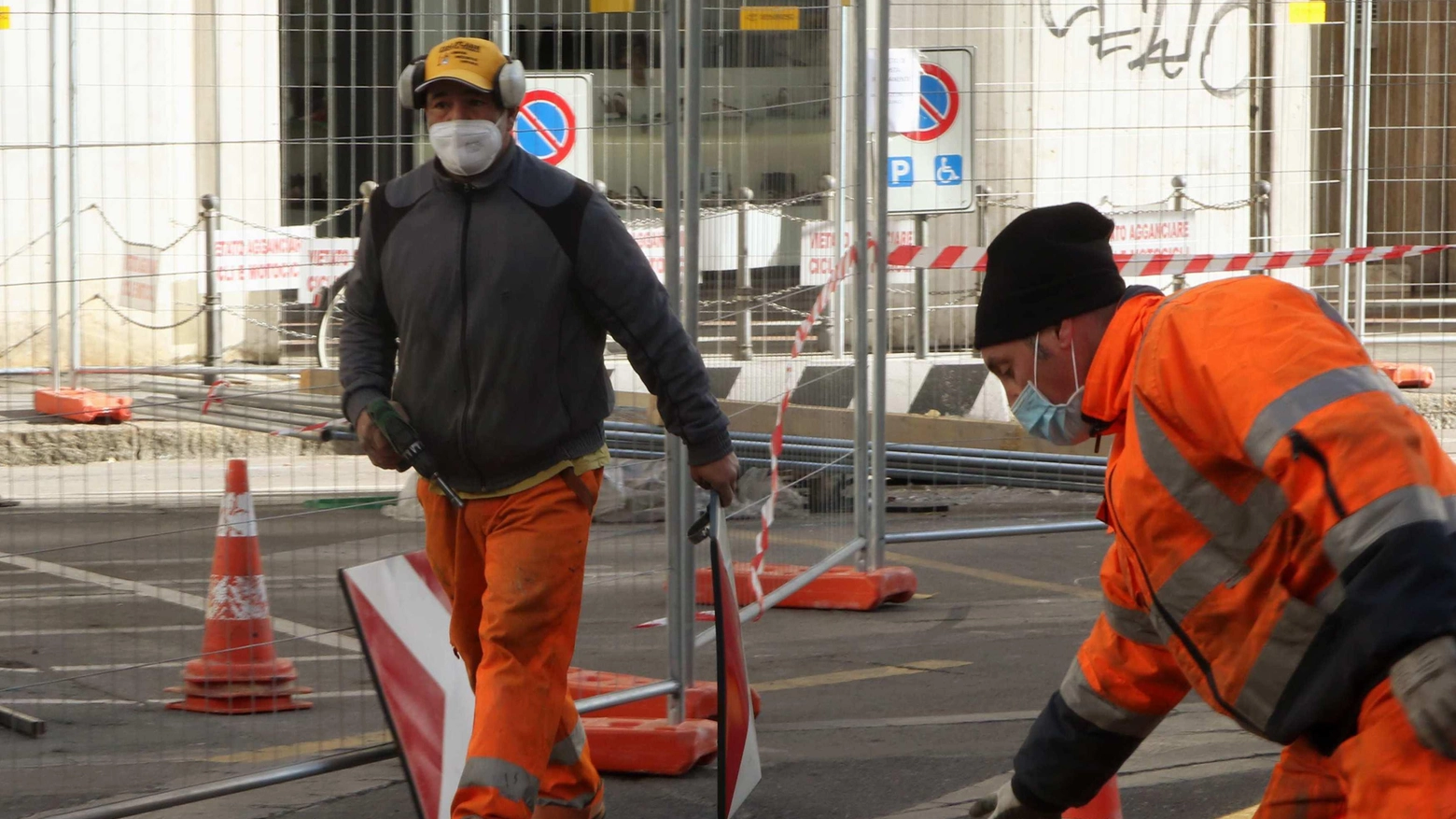 Un cantiere Un cantiere