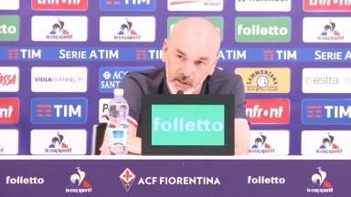 Stefano Pioli prima di Sassuolo-Fiorentina