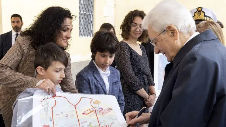 Il concorso nazionale  Gli studenti vincitori   alla “corte“ di Mattarella