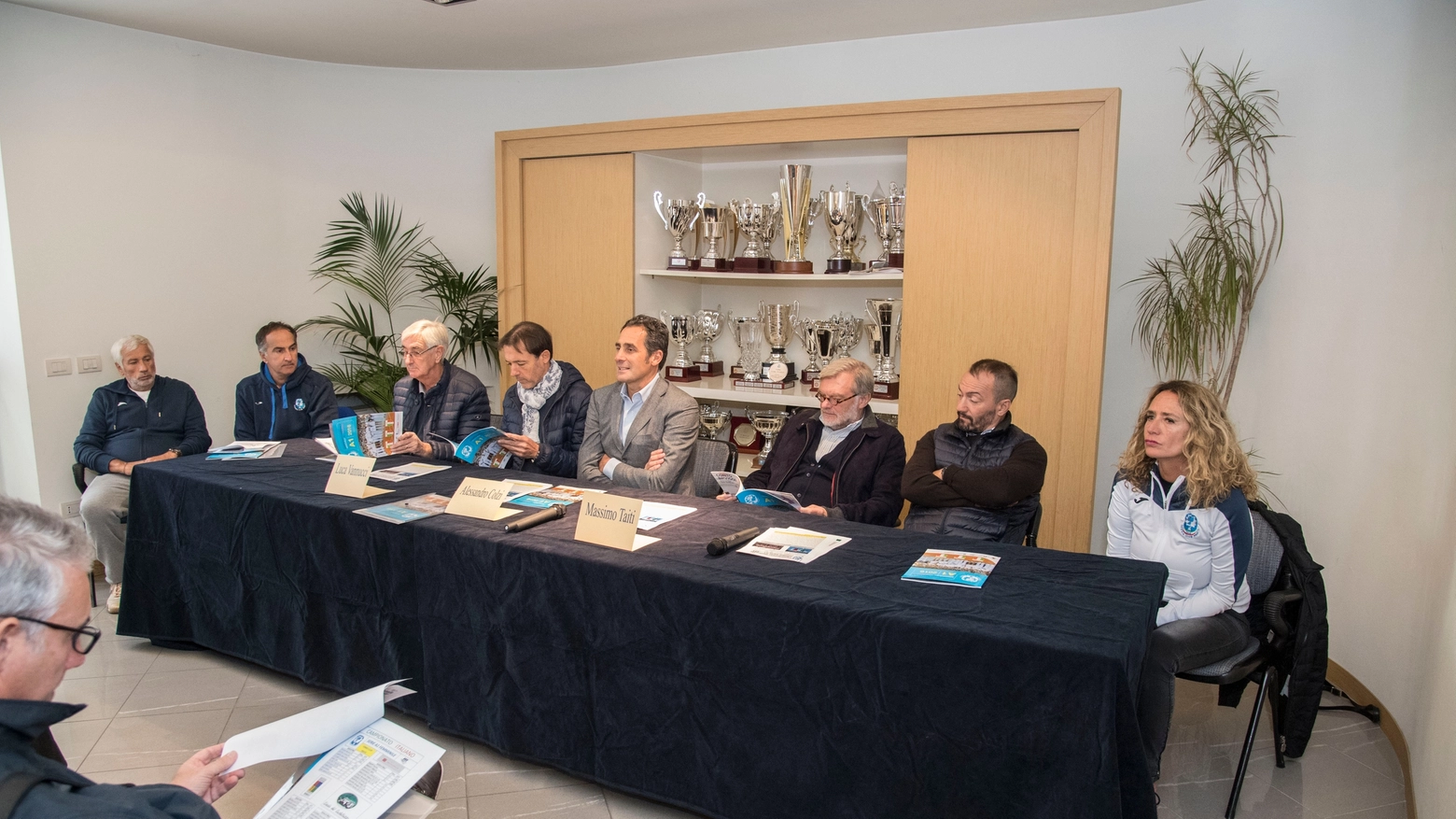 La presentazione ufficiale delle squadre al Tc Prato